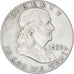 Coin, United States, Franklin Half Dollar, Half Dollar, 1959, U.S. Mint, Denver