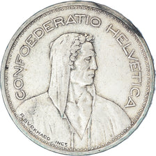 Coin, Switzerland, 5 Francs, 1939, Bern, EF(40-45), Silver, KM:40