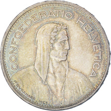 Coin, Switzerland, 5 Francs, 1940, Bern, AU(50-53), Silver, KM:40