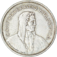 Coin, Switzerland, 5 Francs, 1951, Bern, EF(40-45), Silver, KM:40