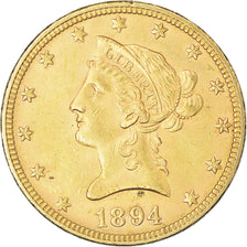 Münze, Vereinigte Staaten, Coronet Head, $10, Eagle, 1894, Philadelphia, VZ