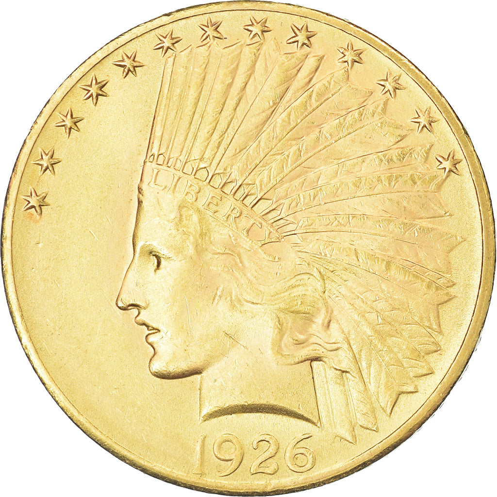 Munten, Verenigde Staten, Indian Head, $10, Eagle, 1926, U.S. Mint