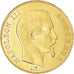 Moneta, Francia, Napoleon III, 50 Francs, 1857, Paris, SPL-, Oro, KM:785.1