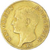 Moneda, Francia, Napoleon I, 40 Francs, AN 13, Paris, BC+, Oro, KM:664.1, Le