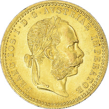 Coin, Austria, Franz Joseph I, Ducat, 1915, Restrike, MS(63), Gold, KM:2267