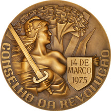 Portugal, Médaille, Conselho da Revoluçao, Politics, Society, War, 1975