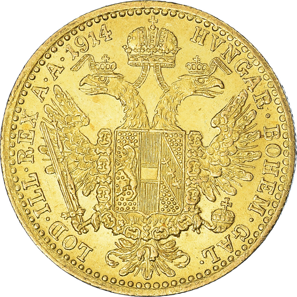 Monnaie, Autriche, Franz Joseph I, Ducat, 1914, SPL, Or, KM:2267
