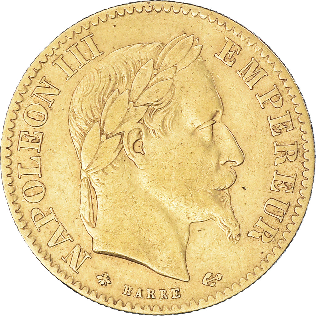 Monnaie, France, Napoleon III, 10 Francs, 1864, Paris, TTB, Or, Gadoury:1015
