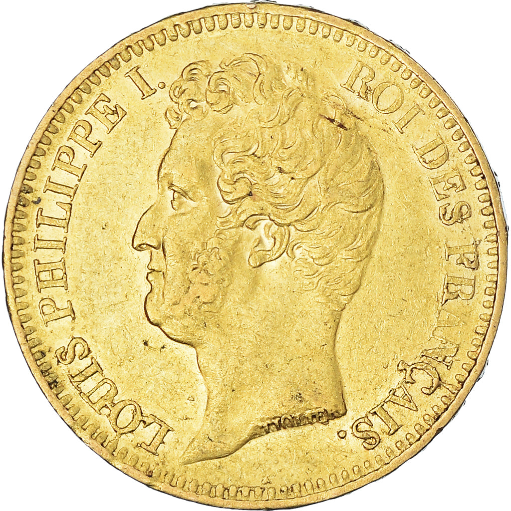 Moneta, Francia, Louis-Philippe, 20 Francs, 1831, Paris, BB, Oro, KM:746.1