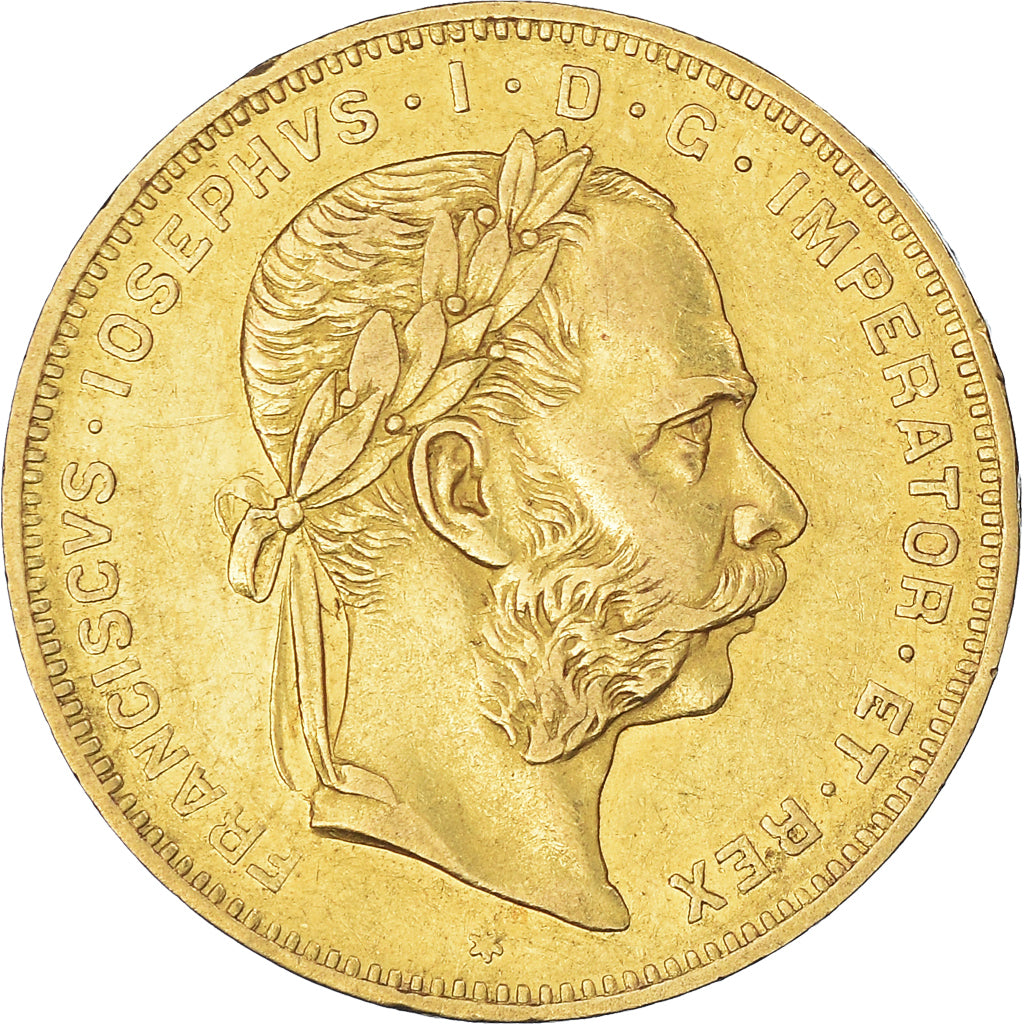 Monnaie, Autriche, Franz Joseph I, 8 Florins-20 Francs, 1871, TTB+, Or, KM:2269