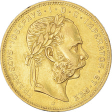 Monnaie, Autriche, Franz Joseph I, 8 Florins-20 Francs, 1871, TTB+, Or, KM:2269