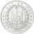 Coin, Djibouti, 5 Francs, 1977, MS(63), Aluminium, KM:E3