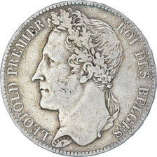 Coin, Belgium, Leopold I, 5 Francs, 5 Frank, 1847, EF(40-45), Silver, KM:3.2