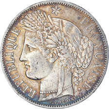 Münze, Frankreich, Cérès, 5 Francs, 1850, Paris, S+, Silber, KM:761.1