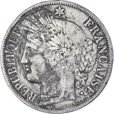 Coin, France, Cérès, 5 Francs, 1851, Paris, VF(20-25), Silver, KM:761.1