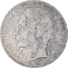Coin, France, Napoléon III, 5 Francs, 1852, Paris, EF(40-45), Silver, KM:773.1