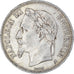 Moneta, Francia, Napoleon III, 5 Francs, 1869, Paris, MB+, Argento, KM:799.1