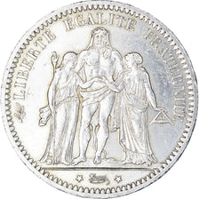 Coin, France, Hercule, 5 Francs, 1872, Paris, AU(50-53), Silver, KM:820.1
