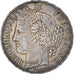 Moeda, França, Cérès, 5 Francs, 1871, Bordeaux, EF(40-45), Prata, KM:818.2