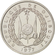 Coin, Djibouti, 100 Francs, 1977, MS(63), Cupro-nickel, KM:E7