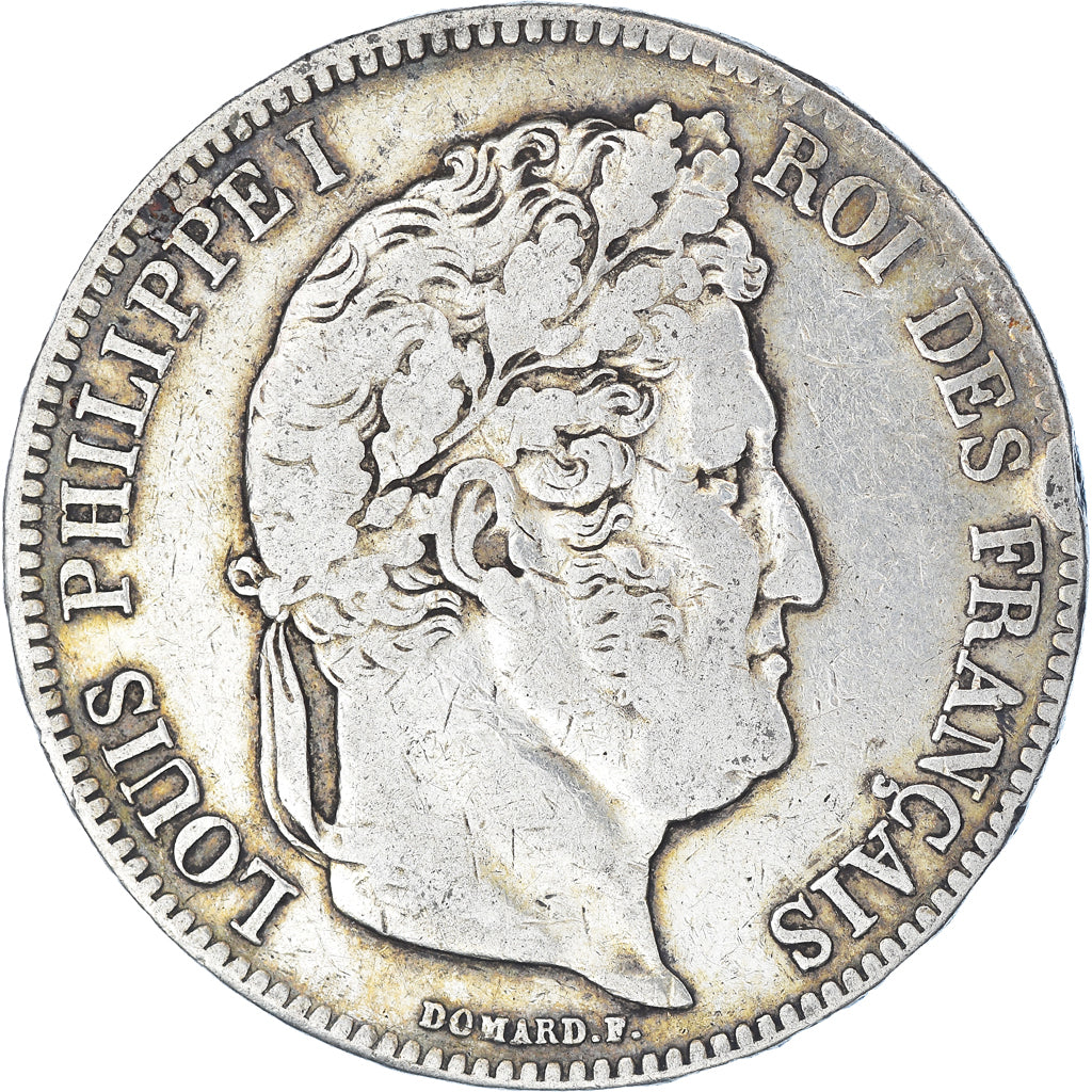 Monnaie, France, Louis-Philippe, 5 Francs, 1834, La Rochelle, TB, Argent