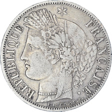Monnaie, France, Cérès, 5 Francs, 1849, Paris, TB+, Argent, Gadoury:719