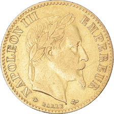 Monnaie, France, Napoleon III, 10 Francs, 1865, Paris, TTB, Or, Gadoury:1015