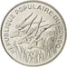Repubblica del Congo, 100 Francs, 1971, Paris, SPL, Nichel, KM:E1