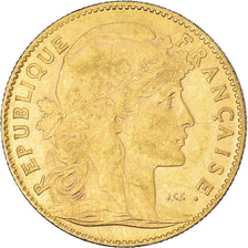 Münze, Frankreich, Marianne, 10 Francs, 1906, Paris, SS+, Gold, KM:846