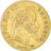 Moneta, Francja, Napoleon III, 10 Francs, 1867, Strasbourg, EF(40-45), Złoto