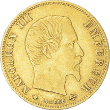 Monnaie, France, Napoleon III, 5 Francs, 1860, Strasbourg, TTB, Or