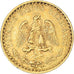 Coin, Mexico, 2 Pesos, 1919, Mexico City, EF(40-45), Gold, KM:461