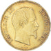 Coin, France, Napoleon III, 100 Francs, 1857, Paris, AU(50-53), Gold, KM:786.1