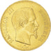 Coin, France, Napoleon III, 100 Francs, 1857, Paris, AU(50-53), Gold, KM:786.1