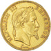 Munten, Frankrijk, Napoleon III, 100 Francs, 1869, Paris, ZF, Goud, KM:802.1