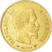 Moneta, Francia, Napoleon III, 10 Francs, 1856, Paris, BB+, Oro, KM:784.3