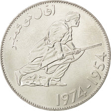 Coin, Algeria, 5 Dinars, 1974, Paris, MS(63), Nickel, KM:E6