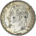 Coin, France, Napoleon III, 5 Francs, 1868, Paris, EF(40-45), Silver, KM:799.1