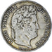 Moneta, Francia, Louis-Philippe, 5 Francs, 1834, Bordeaux, MB, Argento