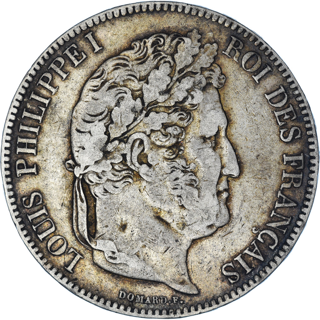 Coin, France, Louis-Philippe, 5 Francs, 1833, La Rochelle, VF(30-35), Silver
