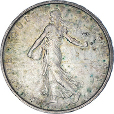 Monnaie, France, Semeuse, 5 Francs, 1963, Paris, Fautée, TTB+, Argent