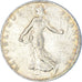 Moeda, França, Semeuse, 50 Centimes, 1907, Paris, AU(55-58), Prata, KM:854