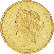 France, Medal, French Fifth Republic, Révolution française, 1989, MS(65-70)