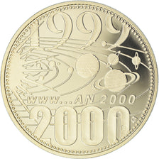 France, Medal, Ecu Europa, 2000, MS(65-70), Gold