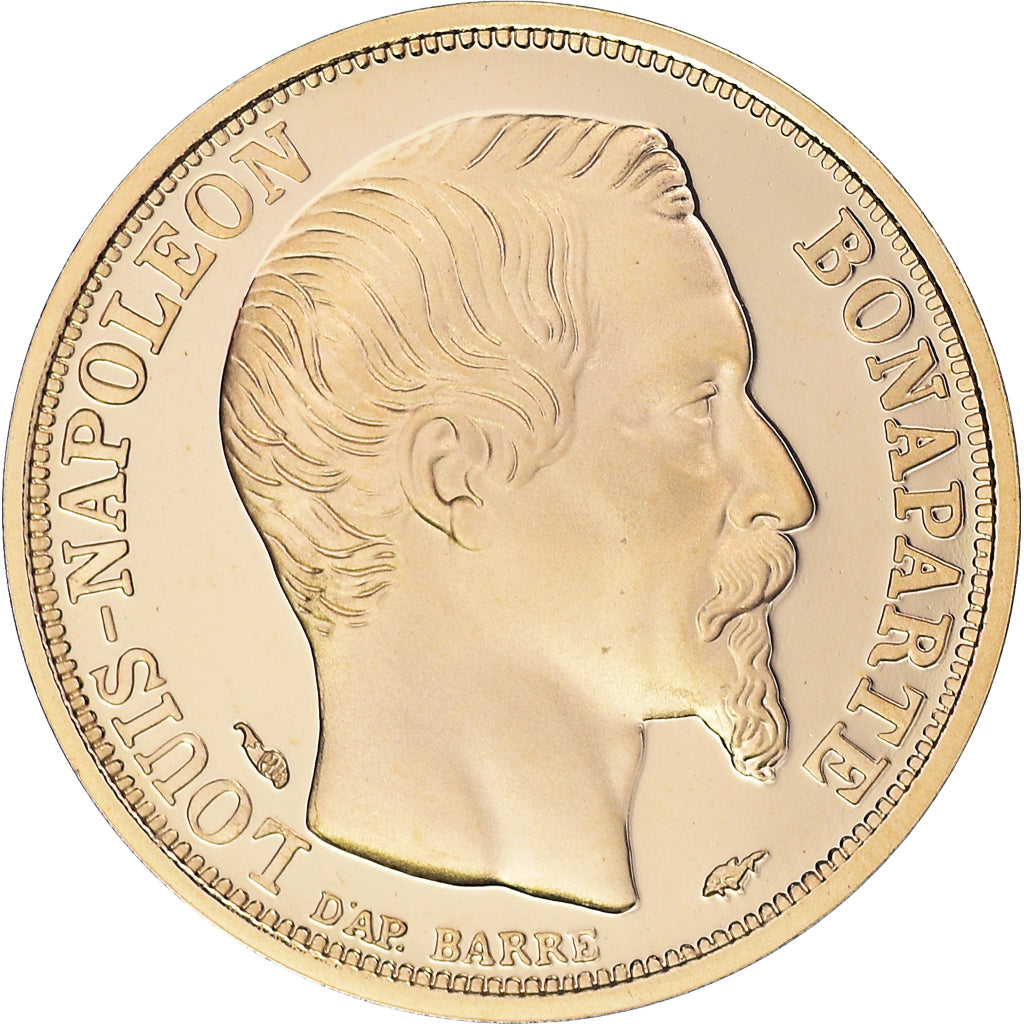 Moneta, Francia, Napoleon III, 20 Francs, 1991, Paris, Proof, FDC, Oro