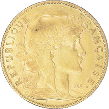 Coin, France, Marianne, 10 Francs, 1906, Paris, AU(50-53), Gold, KM:846