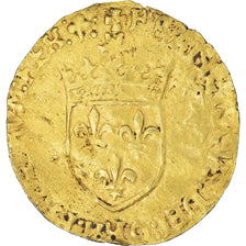 Moneda, Francia, François Ier, Ecu d'or, Toulouse, BC+, Oro, Duplessy:775