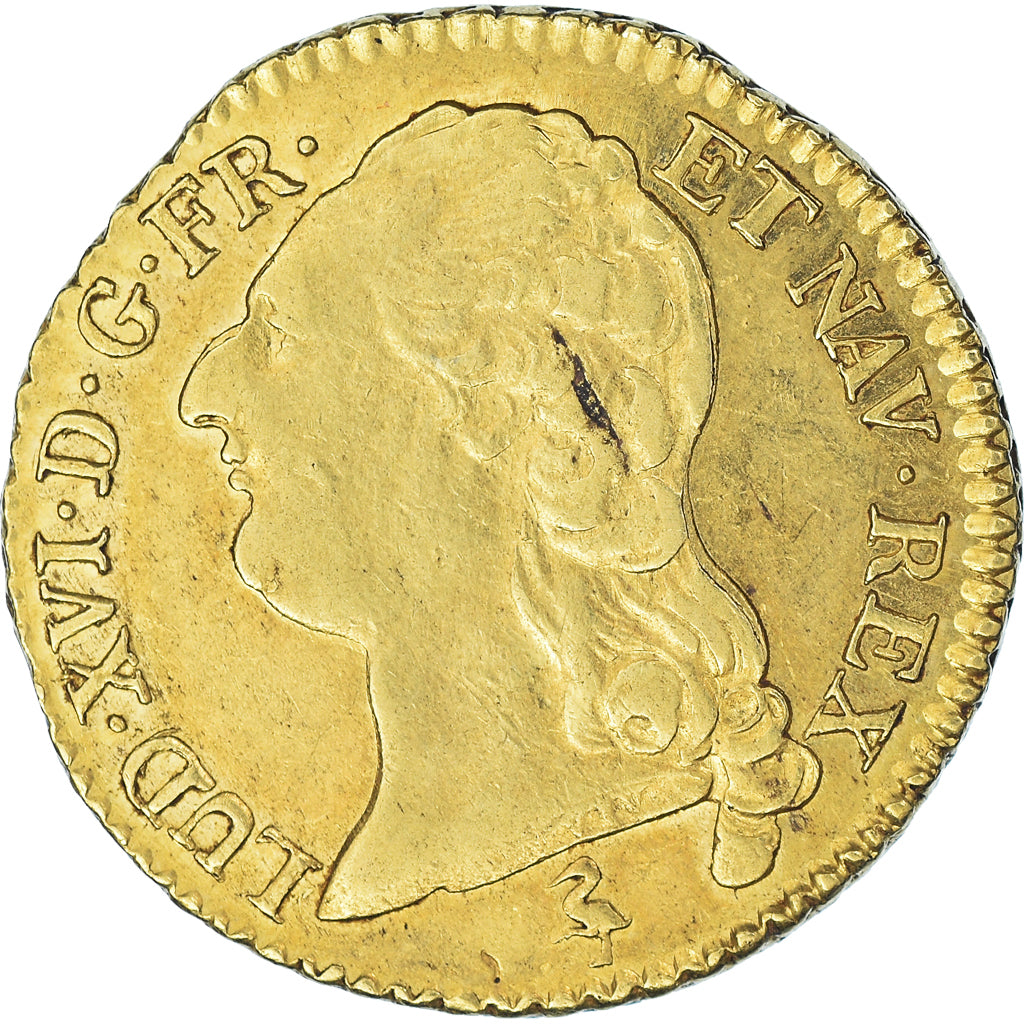 Coin, France, Louis XVI, Louis d'Or, 1786, Paris, AU(50-53), Gold, KM:591.1