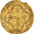 Monnaie, France, Aquitaine, Edward III, Ecu d'or à la chaise, 1344, TTB, Or