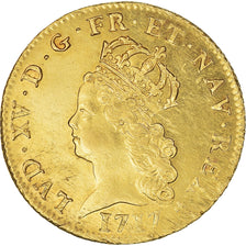Moneda, Francia, Louis XV, Louis d'or de Noailles, 2 Louis D'or, 1717, Paris
